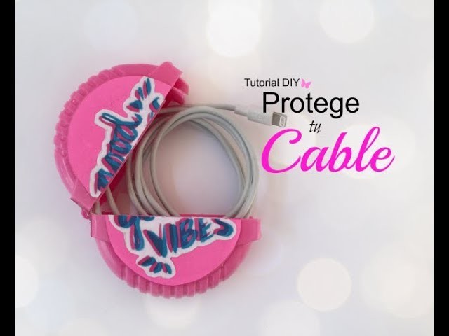 Protege tus cables ♡ Tutorial DIY