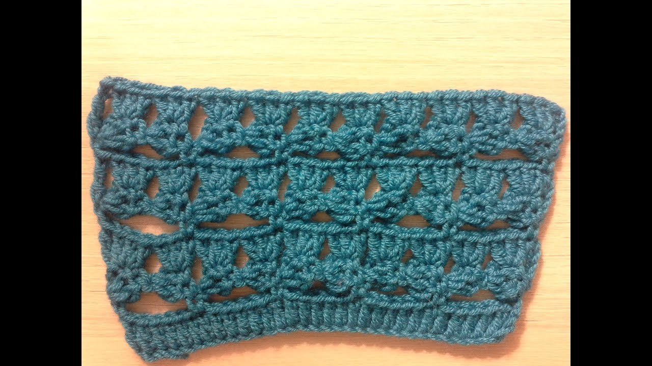 Punto calado en crochet