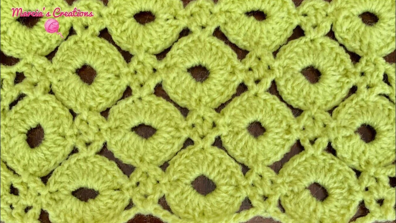 TEJIDOS A CROCHET: Circuronbus. HOW TO CROCHET: Circurhombus