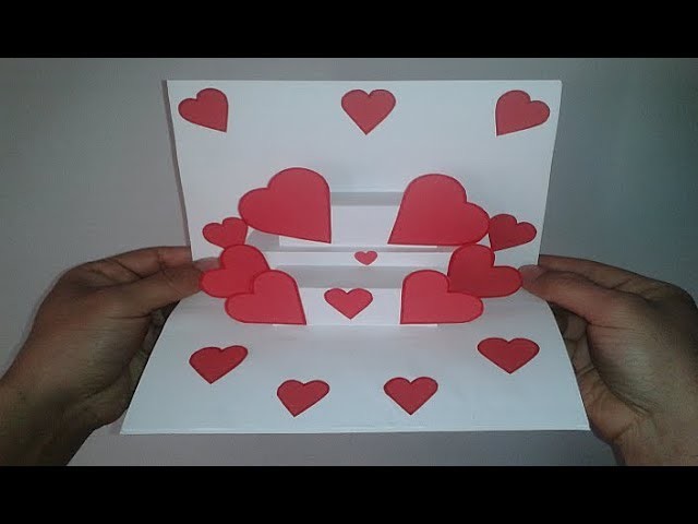 كيفية صنع بطاقة جميلة جدا من الورق