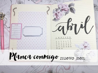 BULLET JOURNAL Abril II, TUTORIAL  Scrapbooking Manualidades Argentina.