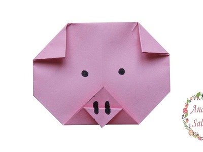 Cerdito | Origami (cabeza)