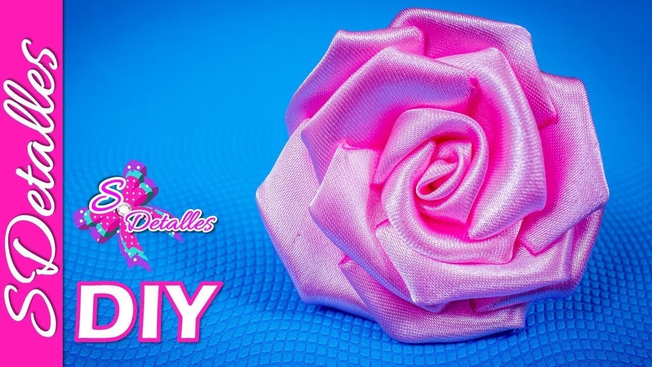 Como hacer flores: Flores de Tela # 9 | Video# 115 | SDetalles | DIY