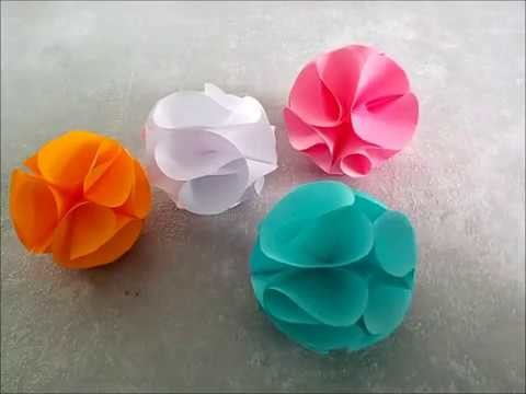 Cómo hacer globos de papel. Manualidades para fiestas de cumpleaños