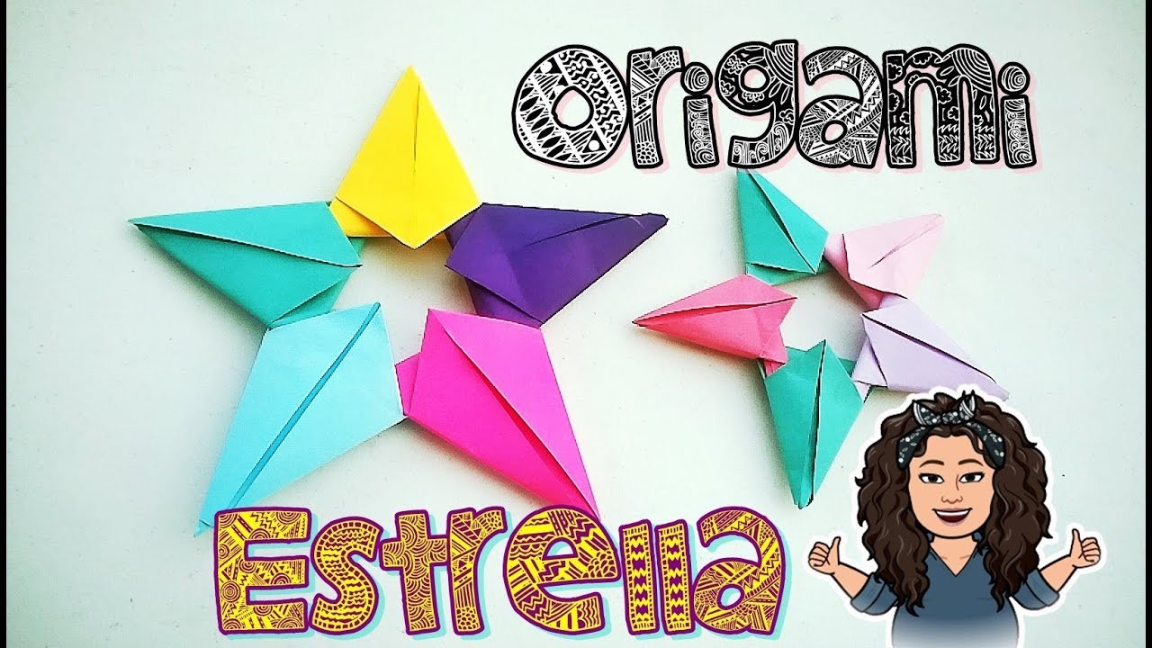 Como hacer una estrella de papel.origami
