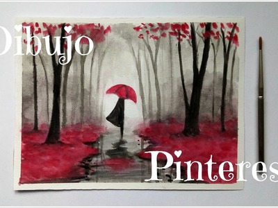 Dibujo Pinterest - Speed Painting (Watercolour) ✿