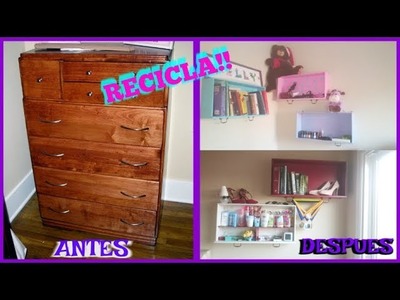 DIY como Reciclar gavetas? para decoración de pared||FÁCIL||Beatriz Alvarado✔️