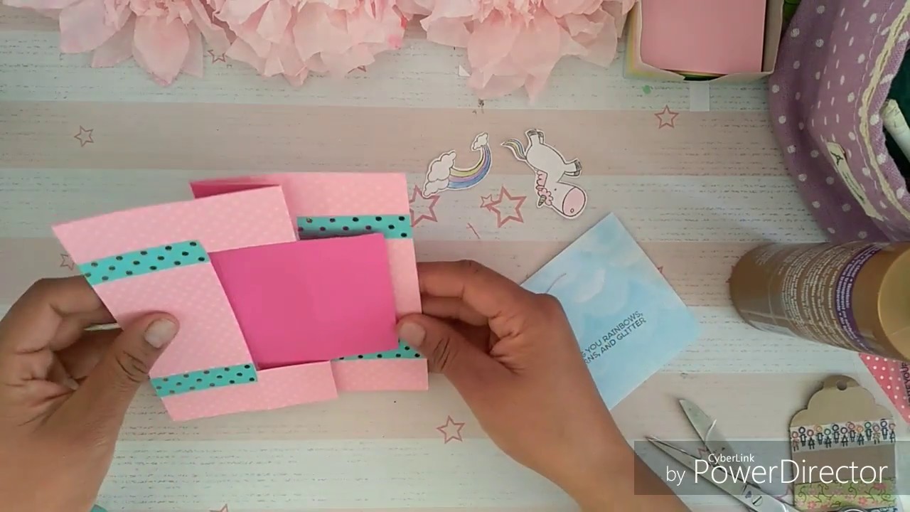 DIY- Tarjeta giratoria