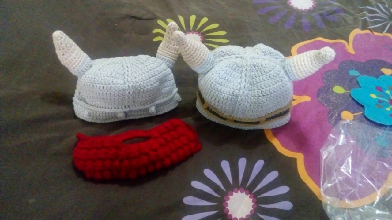 Gorro Vikingo Tejido