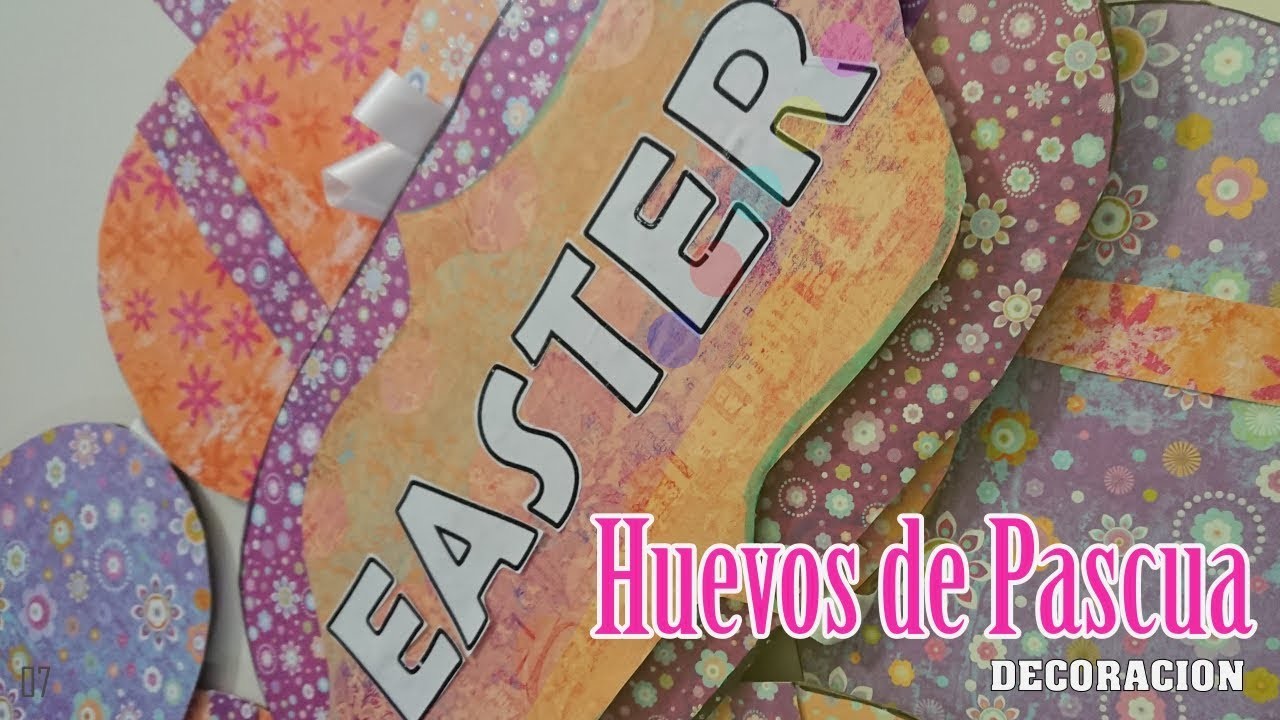 HUEVOS DE PASCUA + DECORACIÓN PARA TU HOGAR