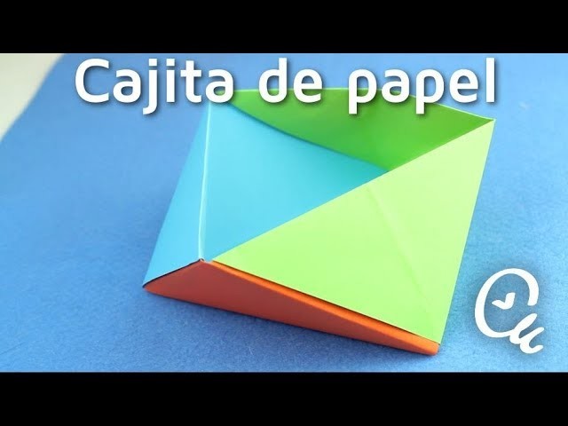 Papiroflexia: cómo hacer cajitas de papel | facilisimo.com