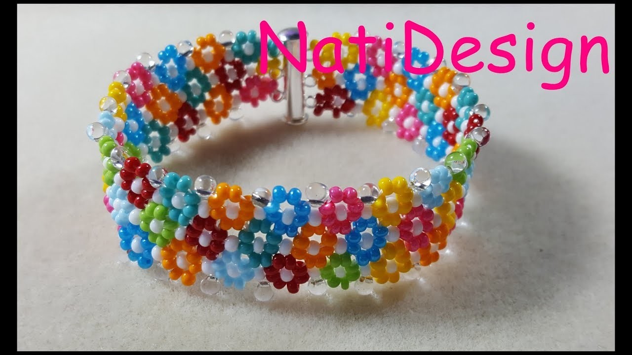 PULSERA MULTIFLORES