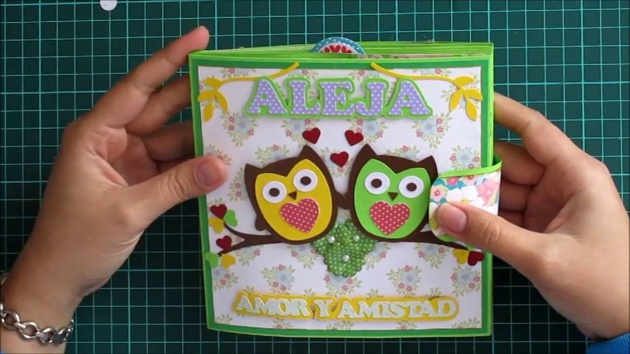 Scrapbooking en Español Episodio 46  Intercambio Flipbook enviado a Alejandra Montoya