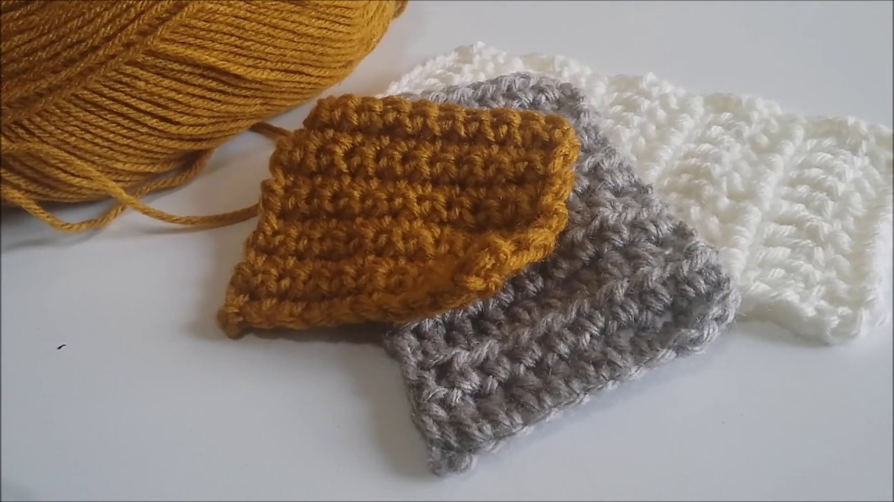 Tutorial crochet - Media vareta