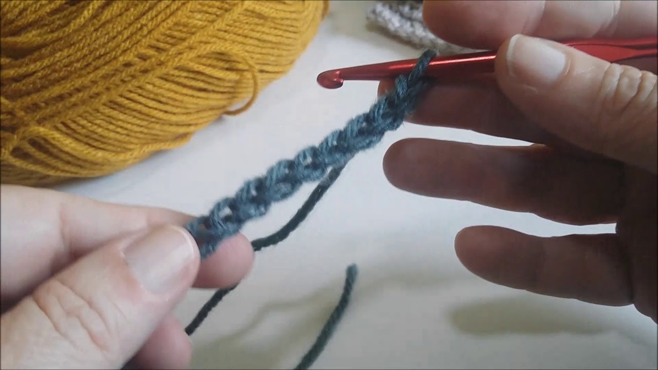 Tutorial crochet - Punto cadena