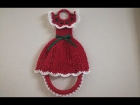 Vestido Porta Toalla a Crochet - Parte 1