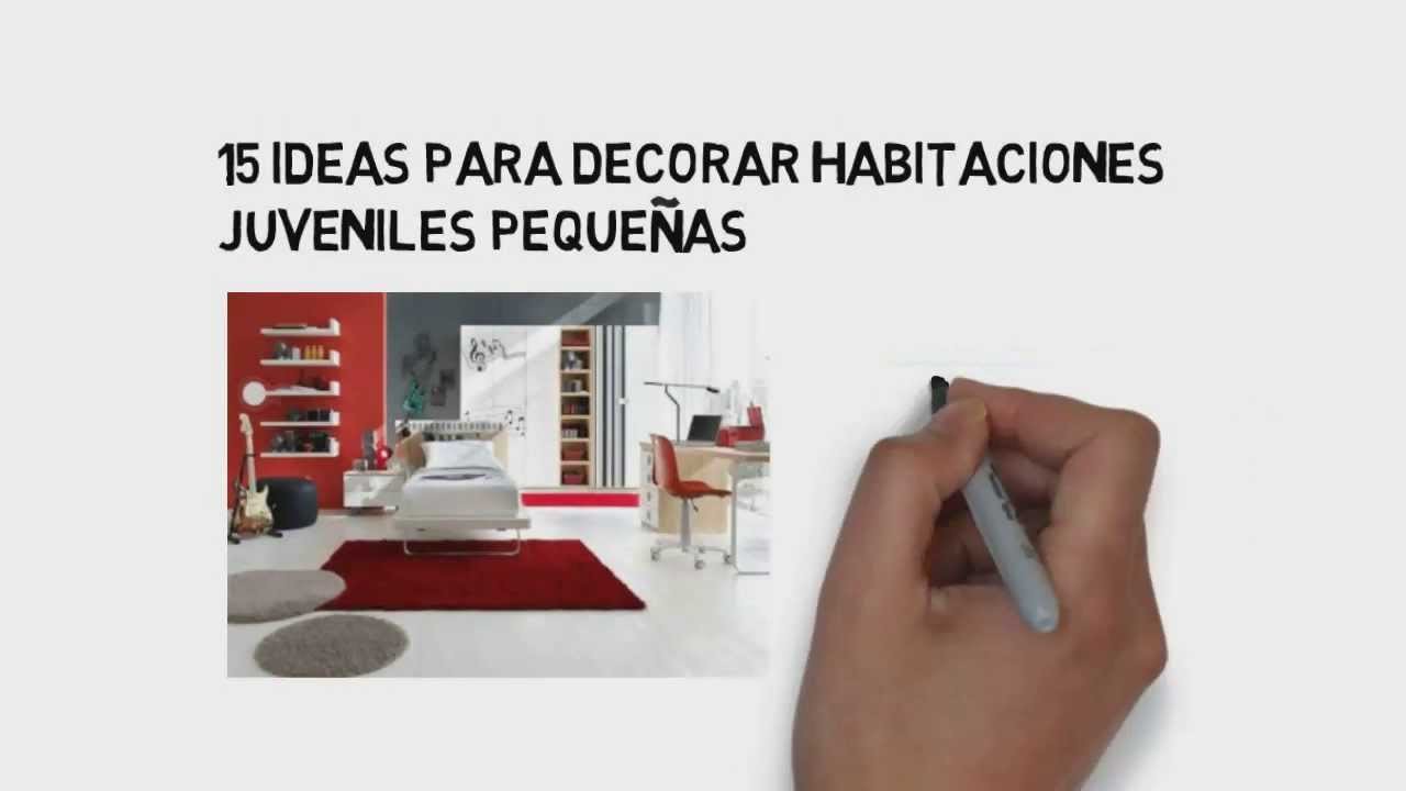 15 ideas para decorar habitaciones juveniles pequeñas [Decoración de Habitaciones]