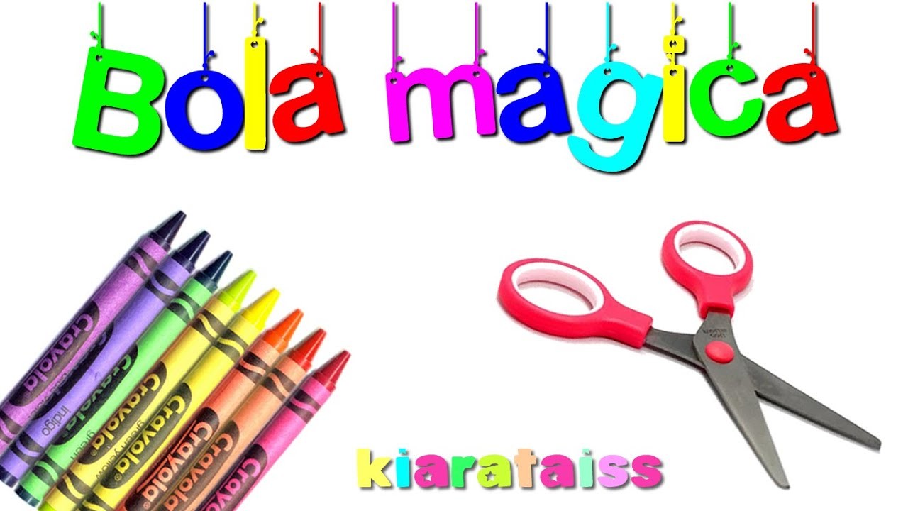 Bola mágica: Manualidades para niños