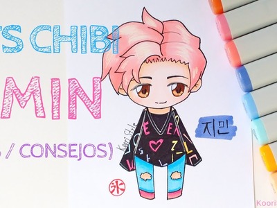 【BTS CHIBI】 Dibujando A JIMIN + Consejos ♥! (ENG.ESP)