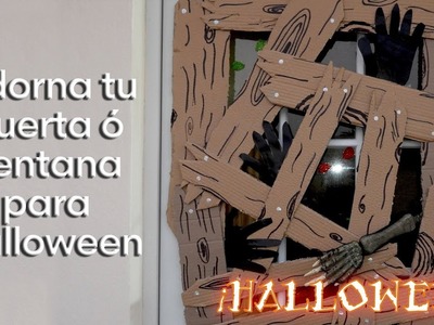 Como adornar tu puerta para Halloween - 2