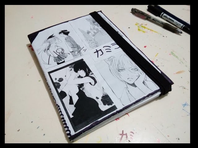 Como Decorar libretas Estilo Manga | Anime