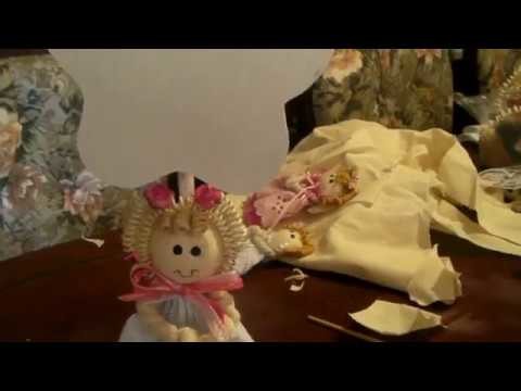 Como hacer la cabeza para una  muñeca de trapo