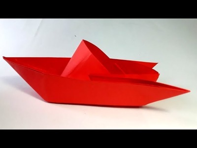 Como hacer un Barco de papel Origami -  How to Make an Origami Paper Boat