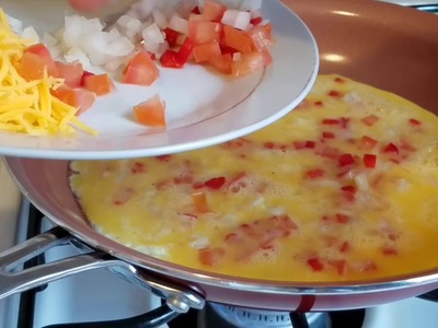 Cómo hacer un omelet de huevo fácil