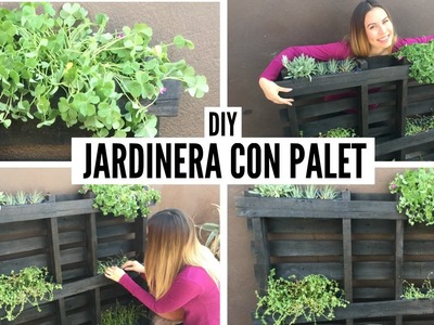 DIY Jardinera con palet - Coco Alternativo