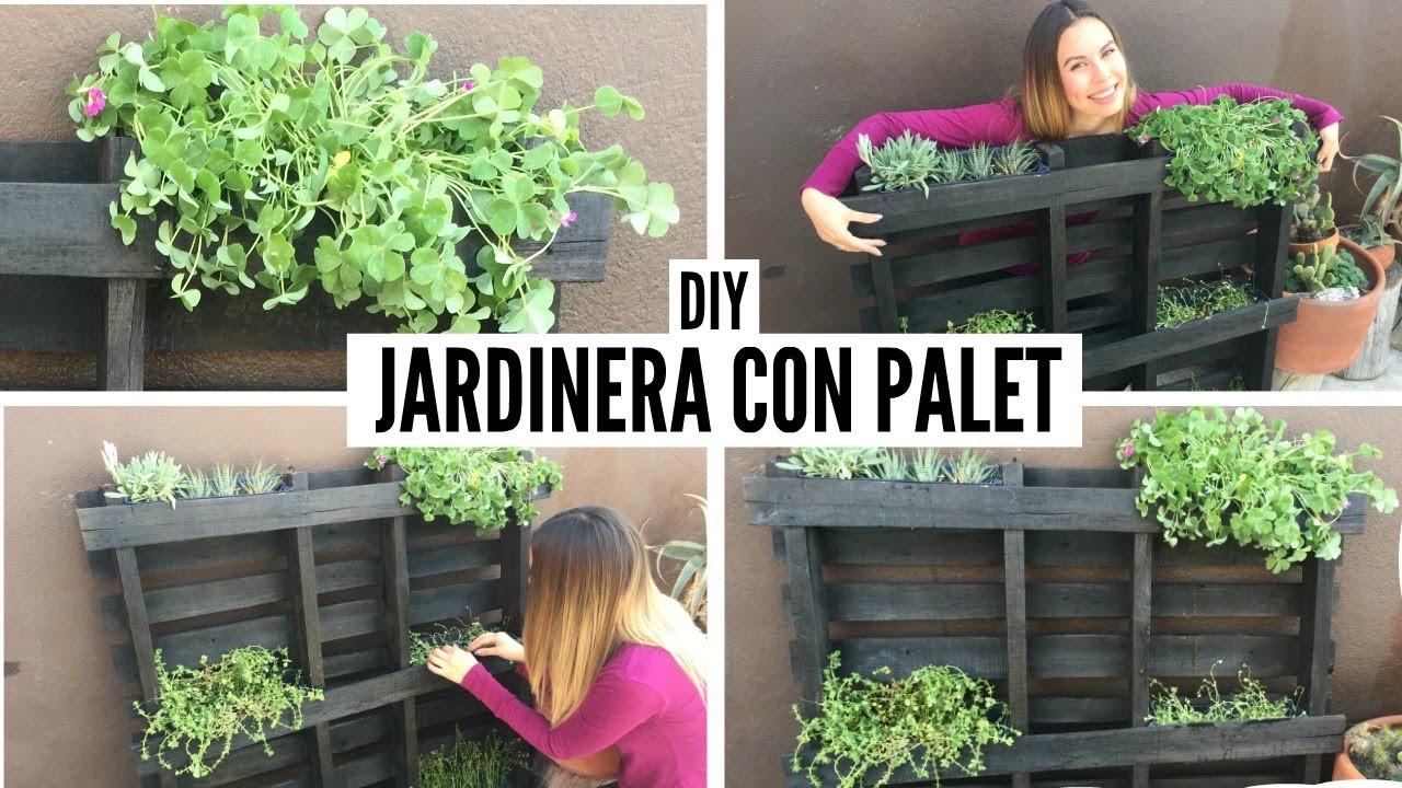 DIY Jardinera con palet - Coco Alternativo