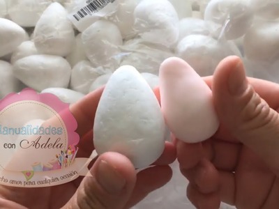 Esferas para muñecas de porcelana fria o pasta flexible