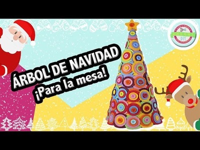 Ideas para Navidad - ARBOL DE NAVIDAD hecho con Fieltro - Decoración Navideña para la casa ????