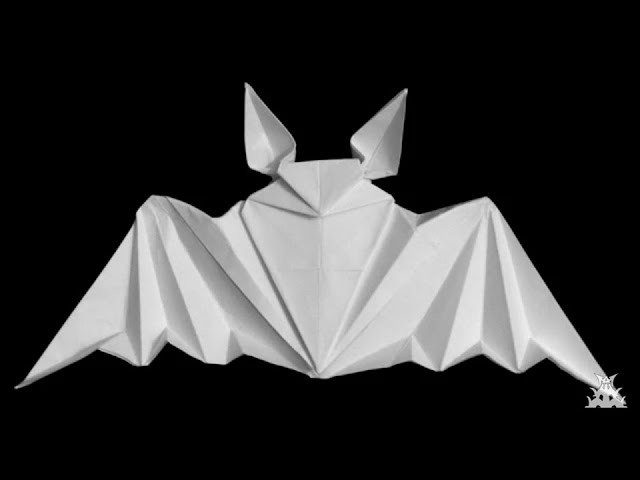 Origami Murcielago - Origami paper Bat