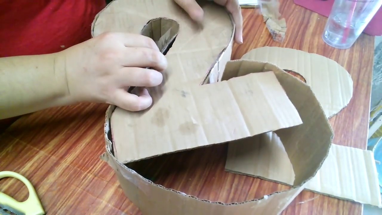 Piñatas Numeros entamboradas elaboradas con carton