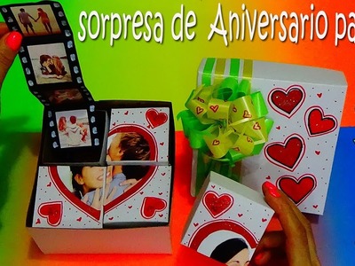 Sorpresa de Aniversario para mi Novio - Anniversary Surprise for my Boyfriend - Creaciones Betina