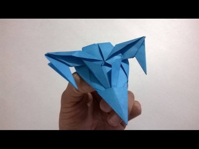 SUPER AVION JET DEL FUTURO DE PAPEL - origami paper airplane