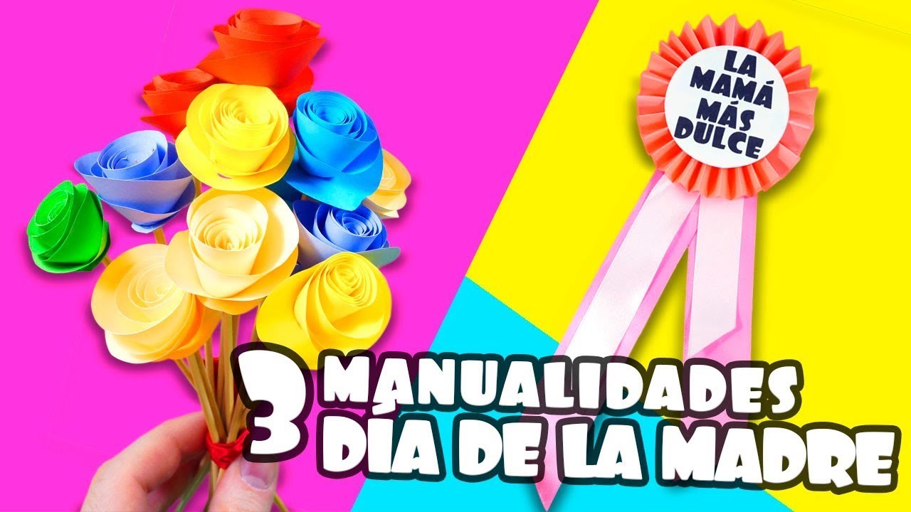 3 MANUALIDADES PARA REGALAR EL DÍA DE LA MADRE|Manualidades|DIY