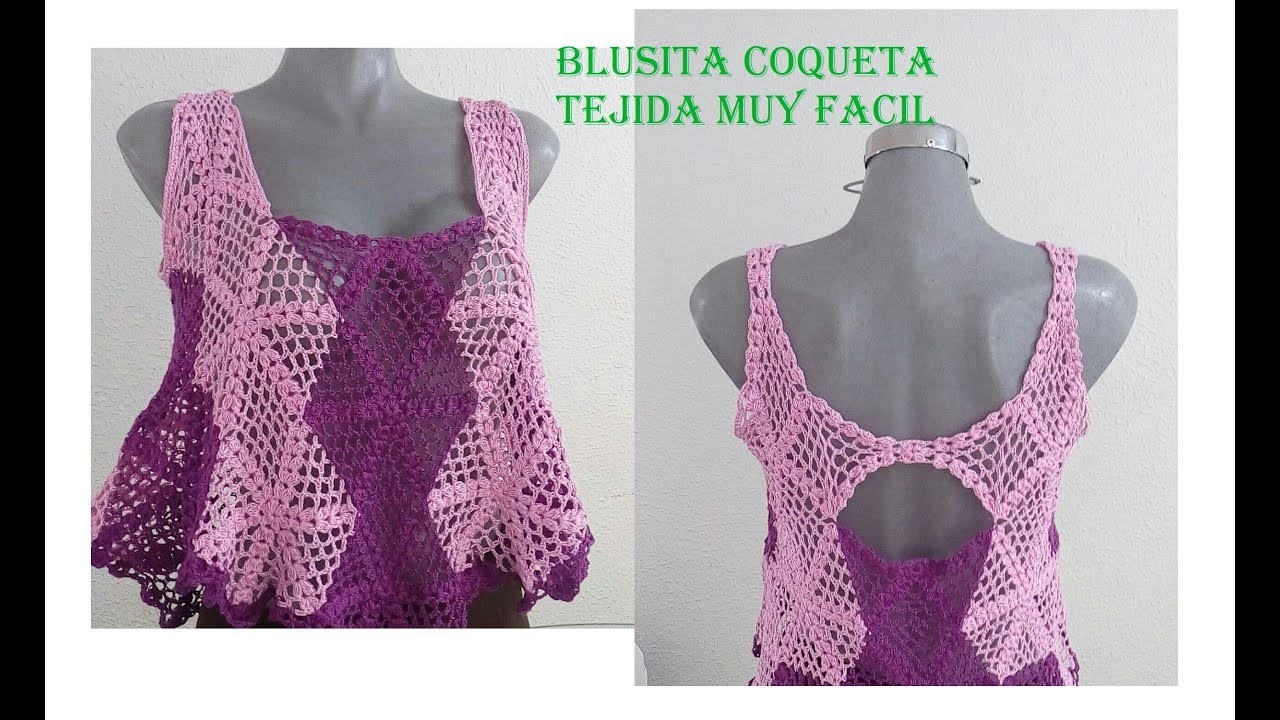 Blusita coqueta Zurdos parte 1