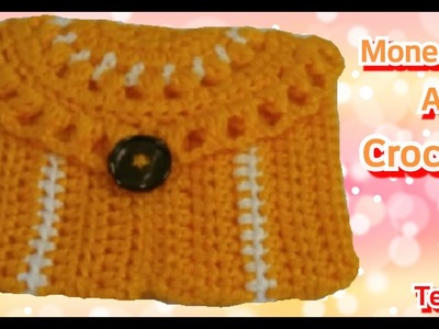 Crochet: Monedero Tejido En Una Tira - Manualidades La Manita Felíz