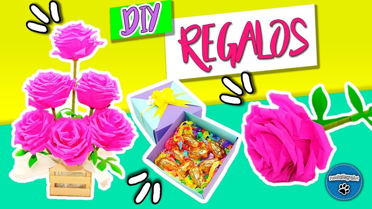 DIY | 3 IDEAS PARA REGALAR EN EL DÍA DE LAS MADRES | IDEAS FÁCILES | PumitaNegraArt