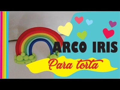 DIY - Arco iris de porcelana fría. Fácil !!