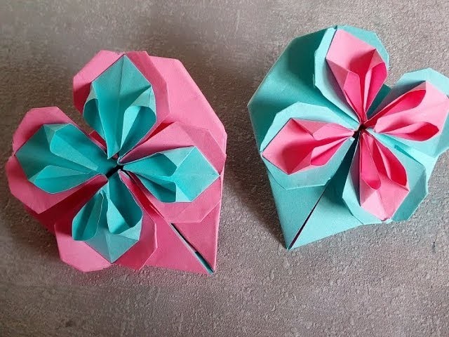 DIY. Como hacer un corazon de papel. Manualidades para Regalar el Día de las Madres