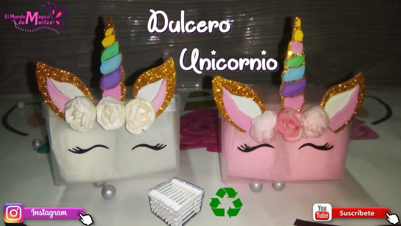 DIY. DULCERO UNICORNIO. IDEAS FACILES