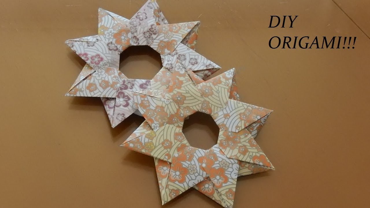 DIY Estrellas de origami