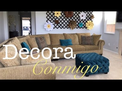 DIY idea para decorar tu sala elegante y hermosa