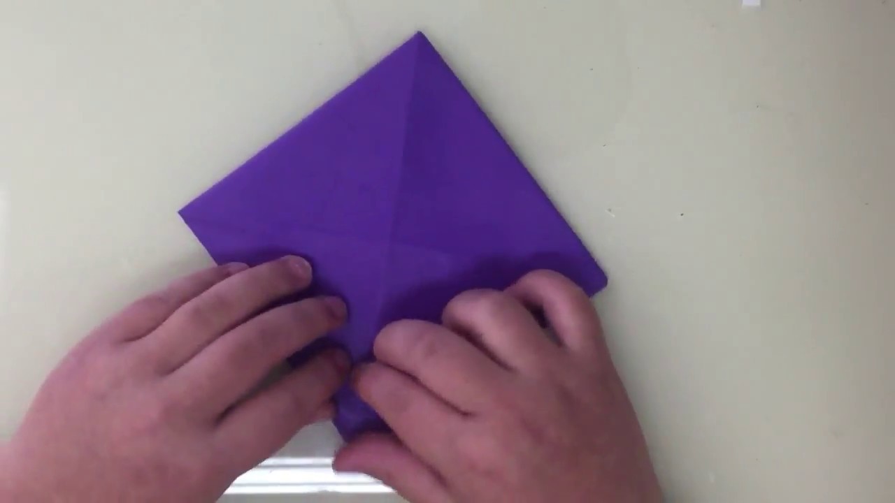 Easy origami fortuneteller. como hacer un COMECOCOS de papel. 종이접기 색종이 접기 동서남북