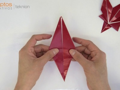 Hoja de maple Origami. Conceptos Corporativos - Teknion
