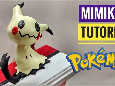How to make Mimikyu Polymer clay Tutorial. Como hacer a Mimikyu  Pokémon en Porcelana Fría