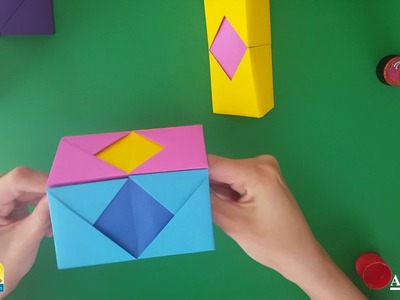 Lapicero de Origami. Origami Pencil Case