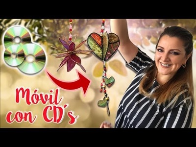 Mobil de Cds o DVDS DIY :: Chuladas Creativas :: Vitral con CDS